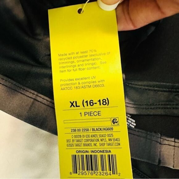 Women's Strappy Bralette Bikini Top All in Motion Black M NWTS SOLD OUT RARE HTF - Picture 6 of 12